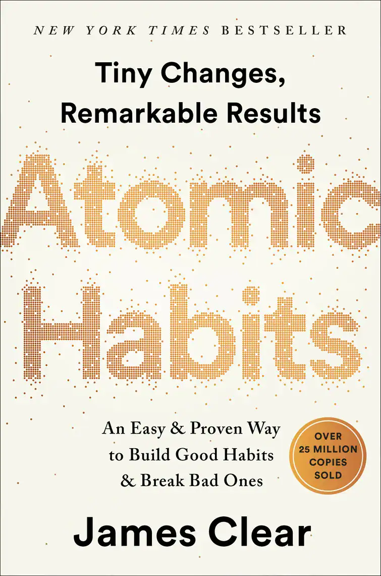 Atomic Habits By James Clear Book Cover Atomic Habits By James Clear Book Cover