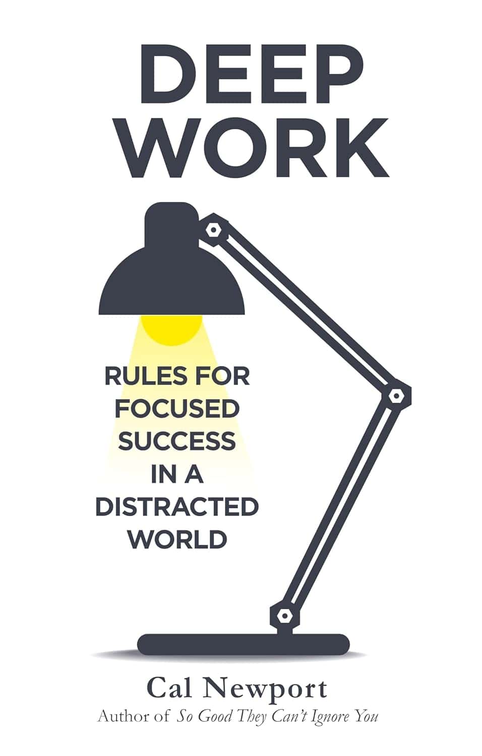 Deep Work By Cal Newport Book Cover Deep Work By Cal Newport Book Cover