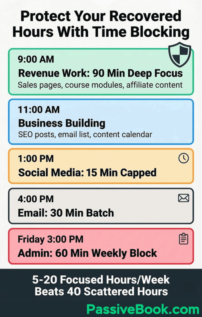 Protect Your Recovered Hours With Time Blocking Protect Your Recovered Hours With Time Blocking