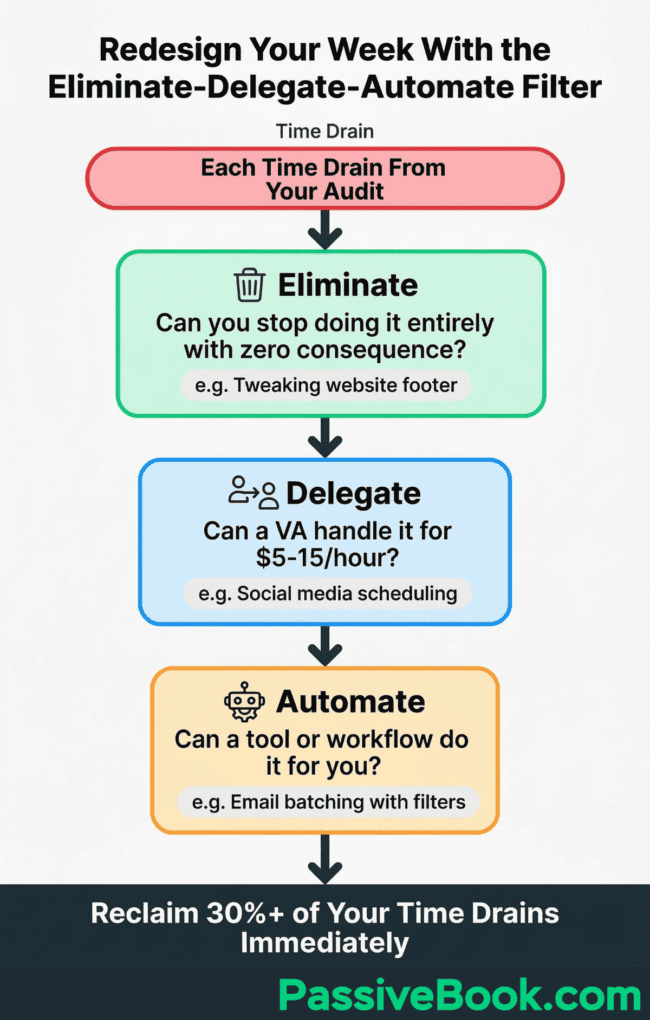 Redesign Your Week With The Eliminate Delegate Automate Filter Redesign Your Week With The Eliminate Delegate Automate Filter