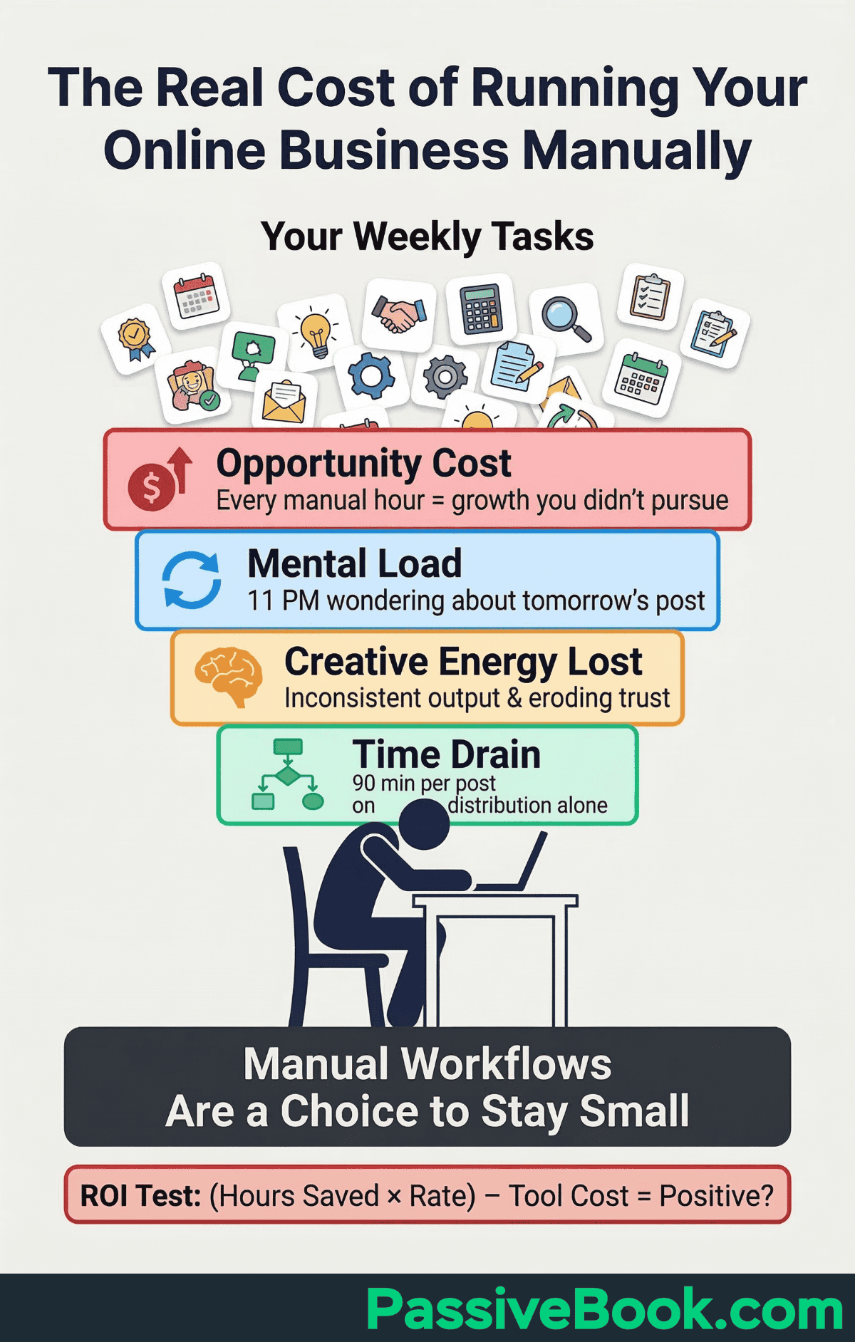 The Real Cost Of Running Your Online Business Manually The Real Cost Of Running Your Online Business Manually