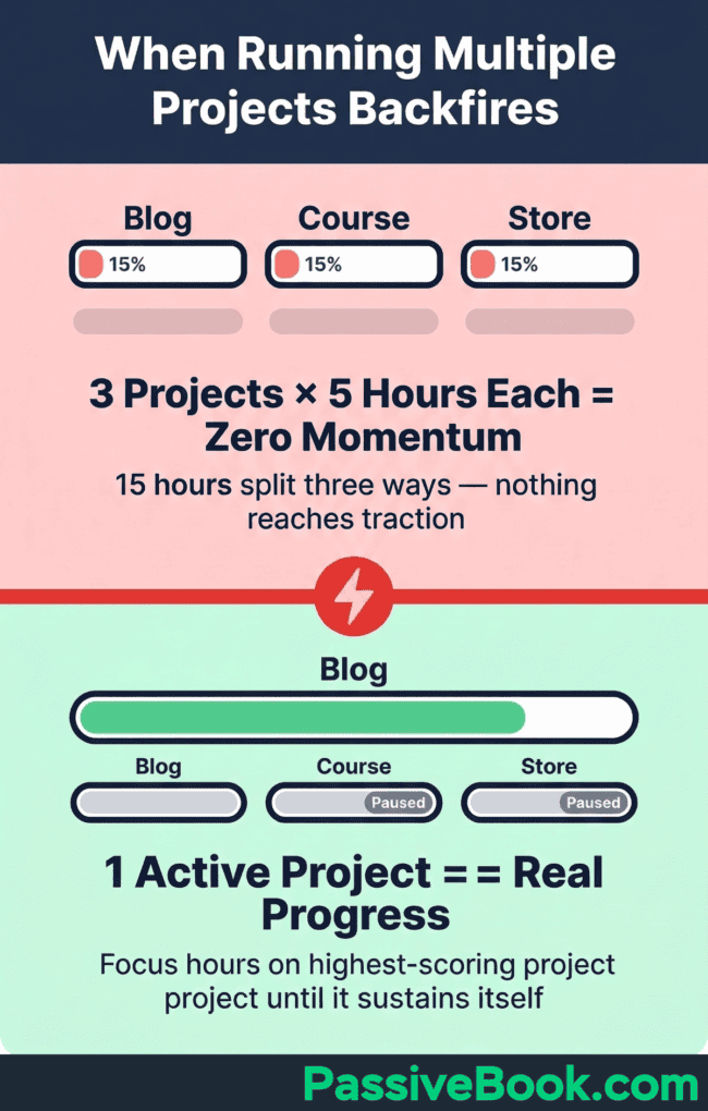 When Running Multiple Projects Backfires When Running Multiple Projects Backfires