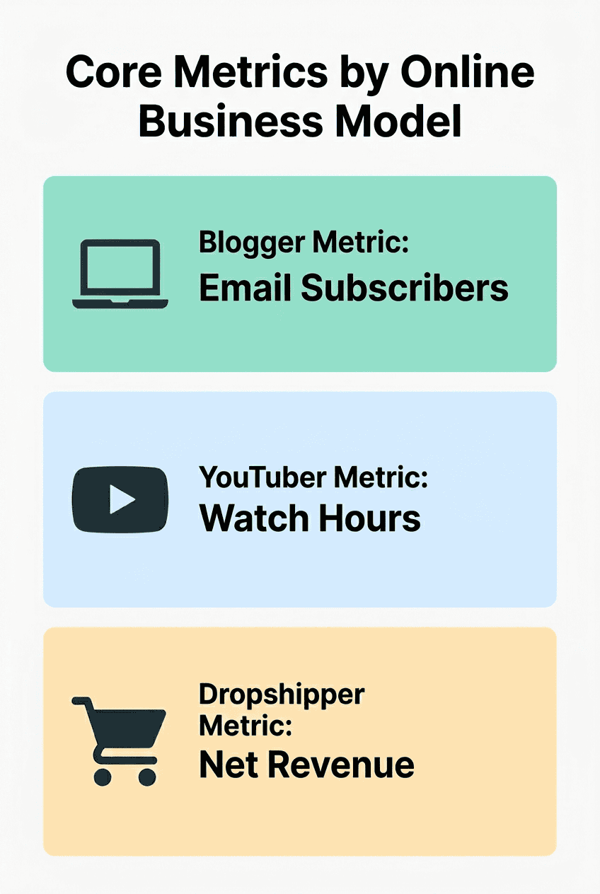 Core Metrics For Online Business Models Core Metrics For Online Business Models