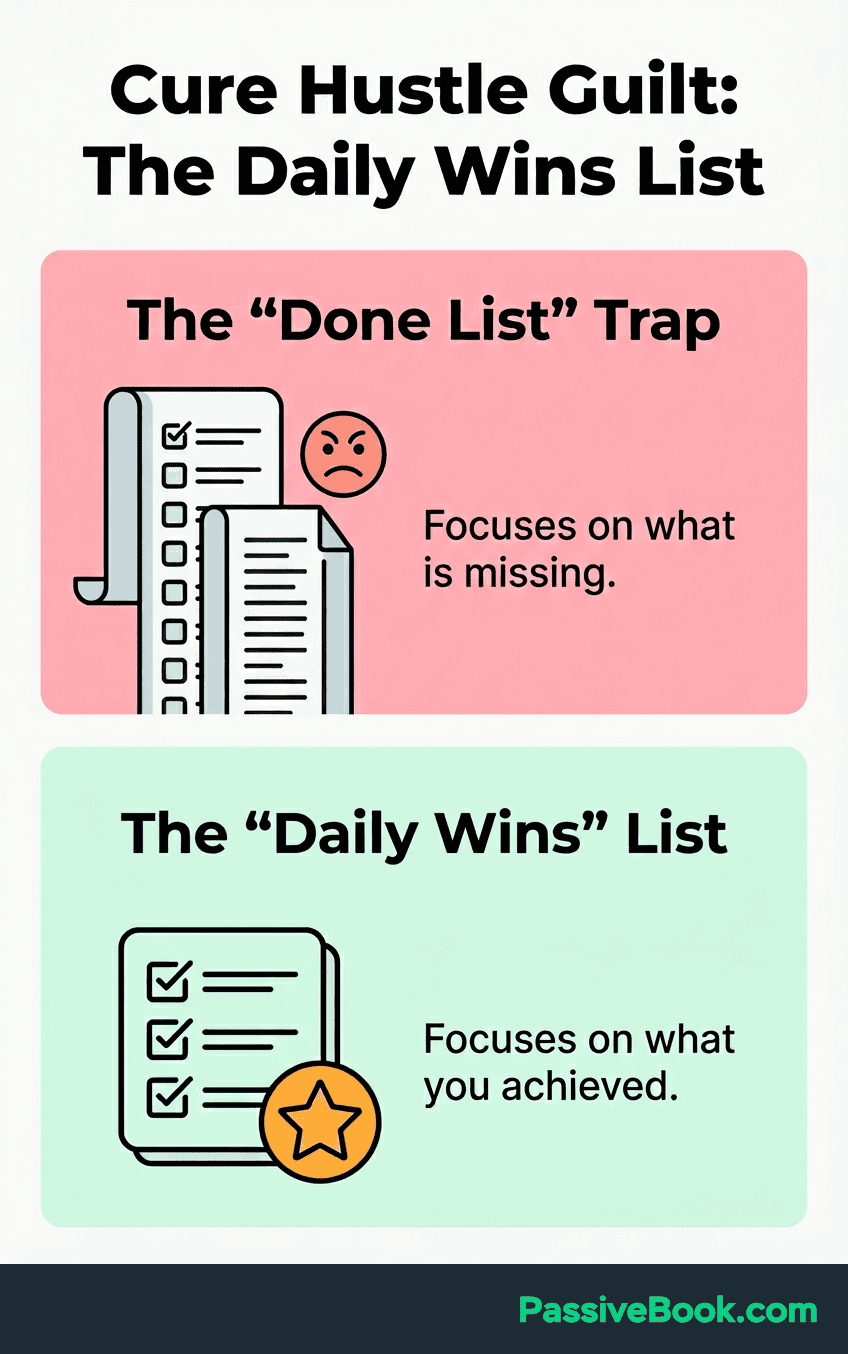 Daily Wins List Vs Done List Daily Wins List Vs Done List