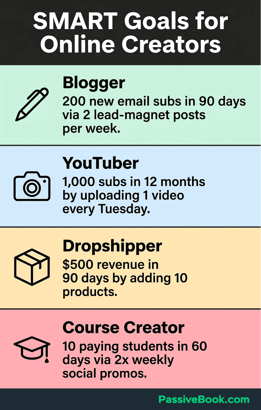 Smart Goal Examples By Online Business Model Smart Goal Examples By Online Business Model