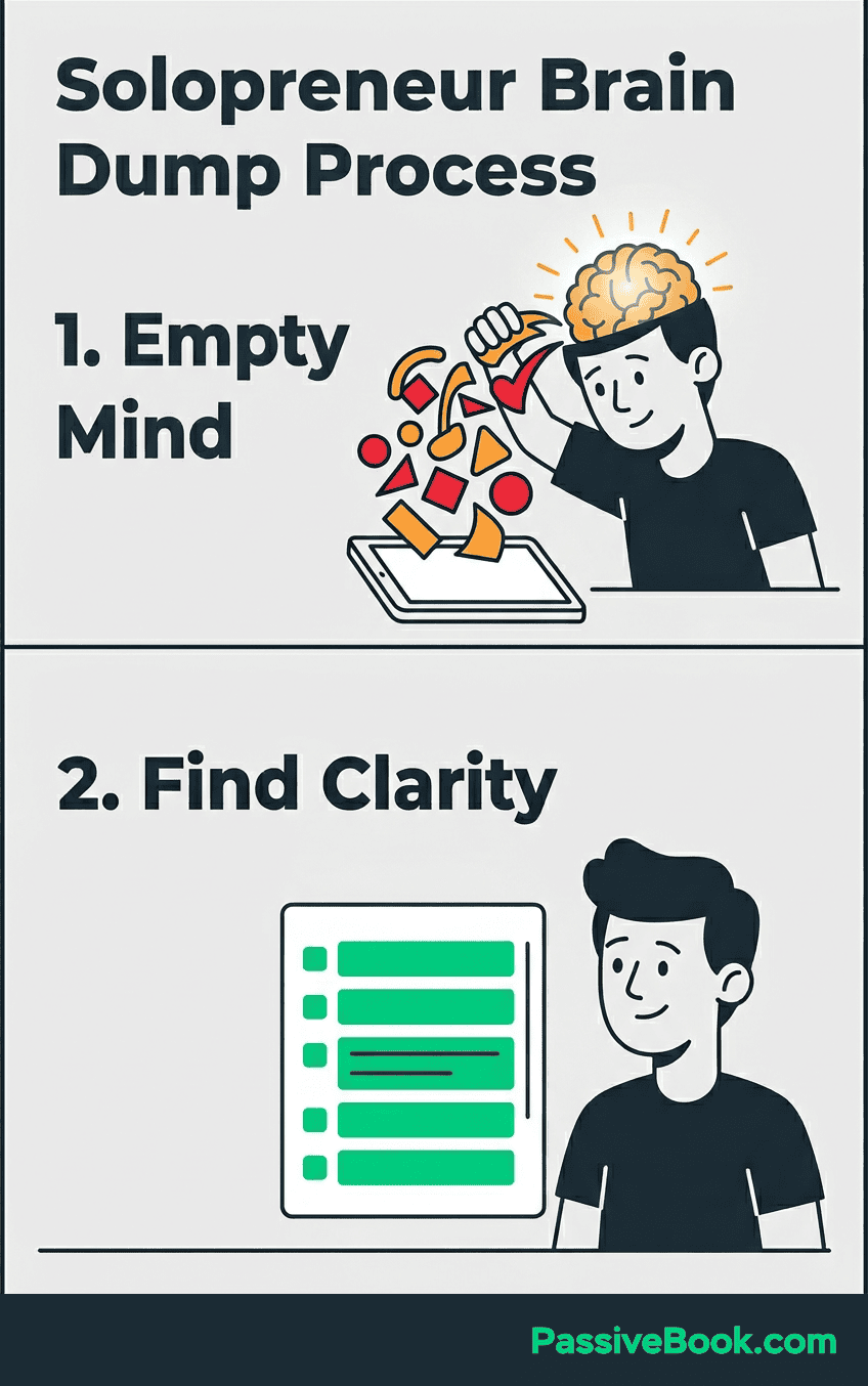 Solopreneur Brain Dump Process Solopreneur Brain Dump Process