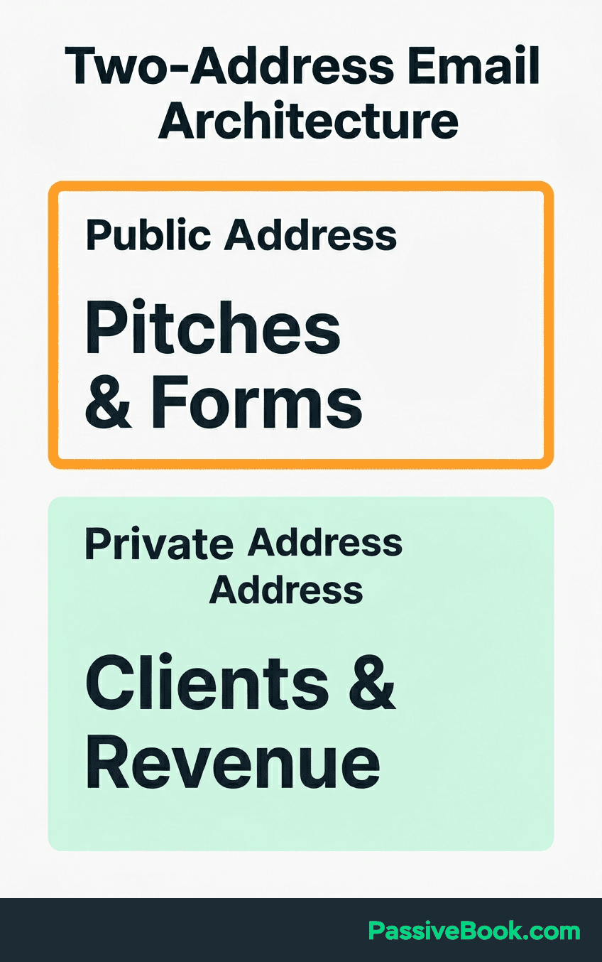 Two Address Email Architecture Two Address Email Architecture
