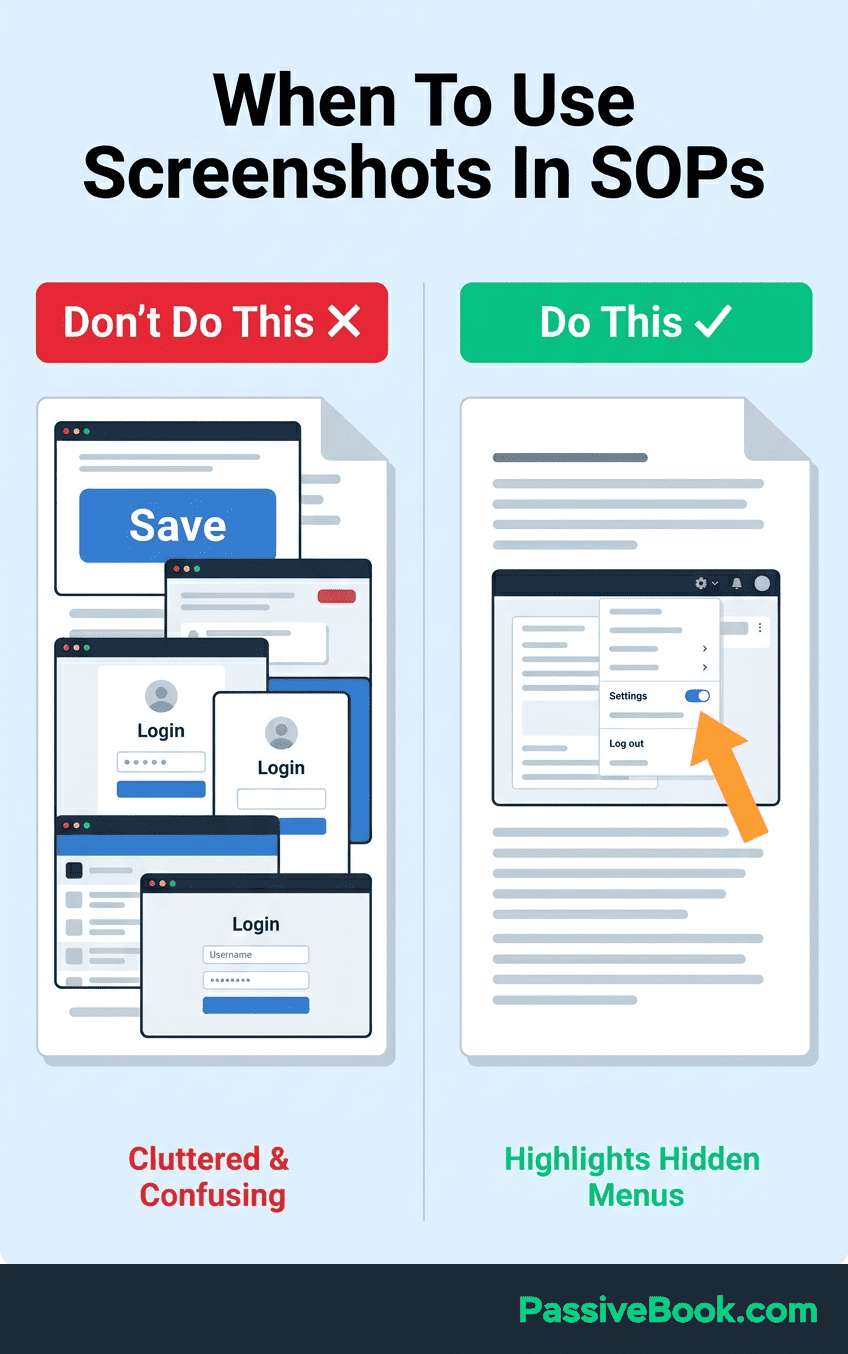 When To Use Screenshots In Sops When To Use Screenshots In Sops